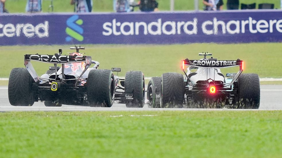 Wehe, wenn ein Formel-1-Auto plötzlich nur noch 20 km/h fährt.   Foto: Aijaz Rahi/AP/dpa