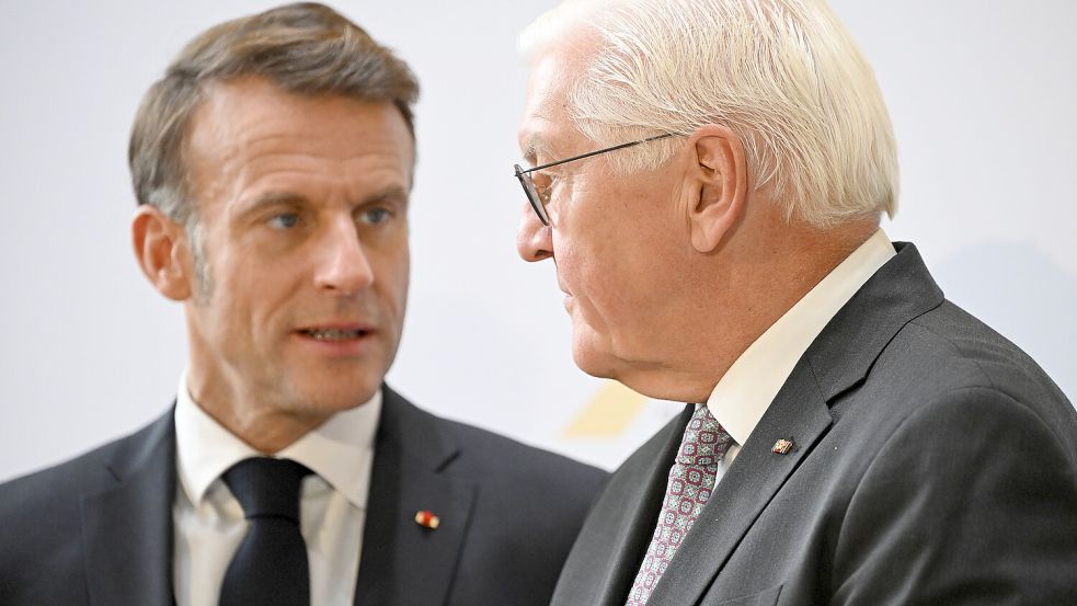 Getroffen haben sich Emmanuel Macron und Frank-Walter Steinmeier in den vergangenen Jahren häufiger – einen offiziellen Staatsbesuch gab es aber schon seit Längerem nicht mehr. Foto: imago/Jerry Andre