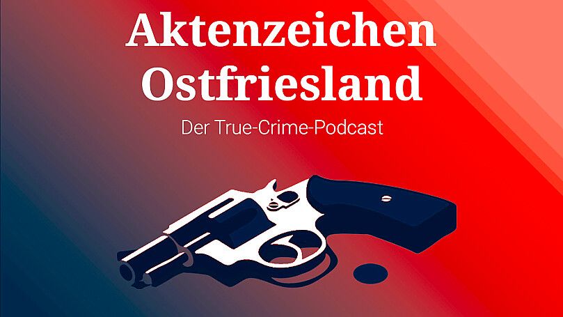 „Aktenzeichen Ostfriesland“ ist der True-Crime-Podcast der Zeitungsgruppe Ostfriesland. Grafik: Thorben Malchus