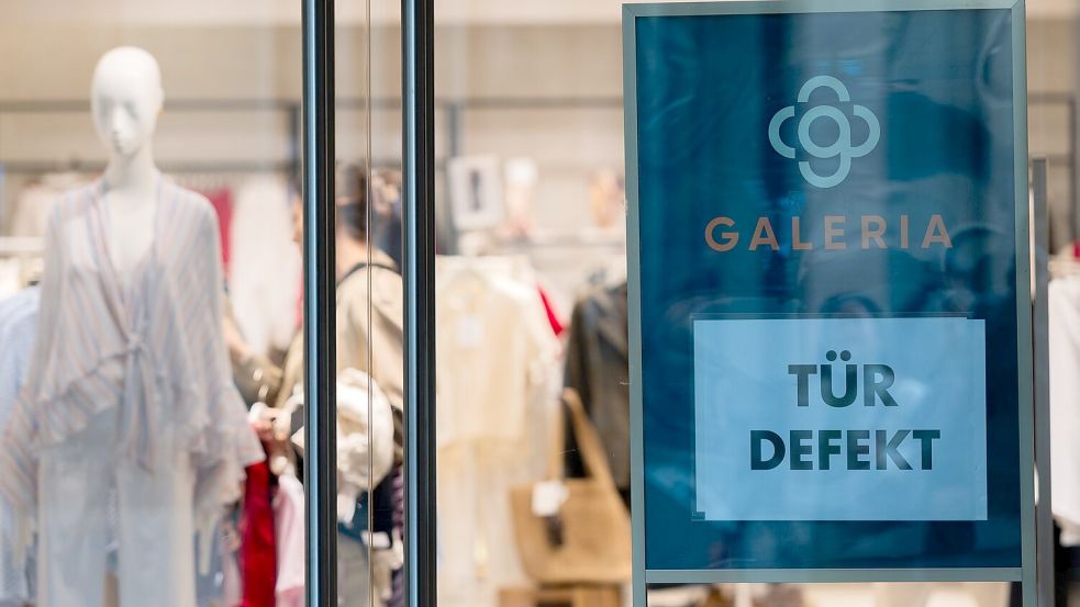 Die Kaufhauskette Galeria ist derzeit ein prominentes Beispiel für Insolvenzen. Die meisten Fälle sind deutlich kleiner. (Foto: Archiv)  Foto: Rolf Vennenbernd/dpa
