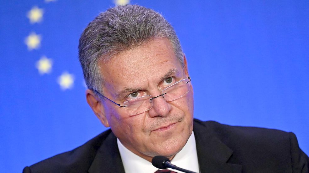 EU-Handelskommissar Sefcovic hatte zuvor mit seinem chinesischen Amtskollegen Wang gesprochen.  Foto: Johannes Neudecker/dpa