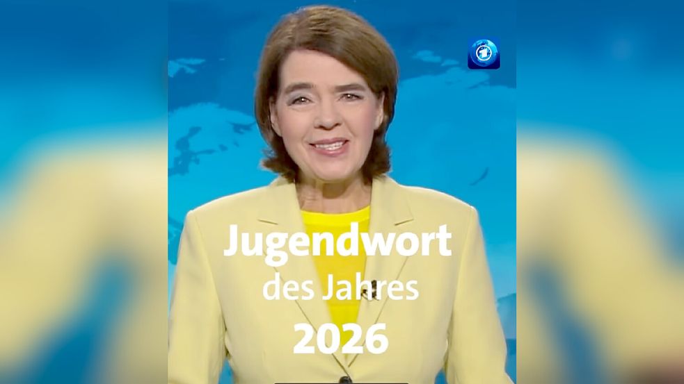 Susanne Daubner stellt jedes Jahr das Jugendwort des Jahres vor. In diesem Jahr war sie vermeintlich einen Tag zu früh dran. Foto: Instagram/Tagesschau