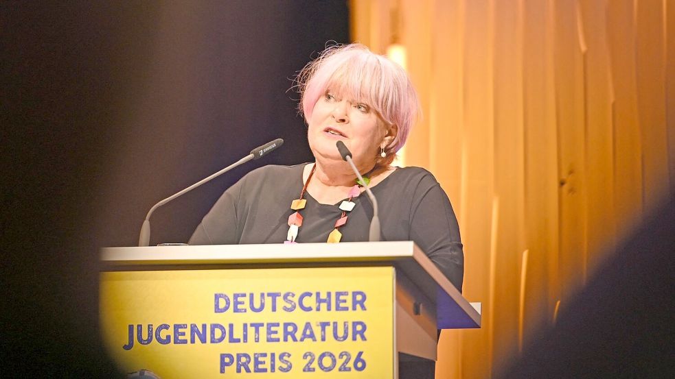 Autorin Jutta Richter wurde für ihr Gesamtwerk ausgezeichnet. Foto: Jennifer Brückner/dpa
