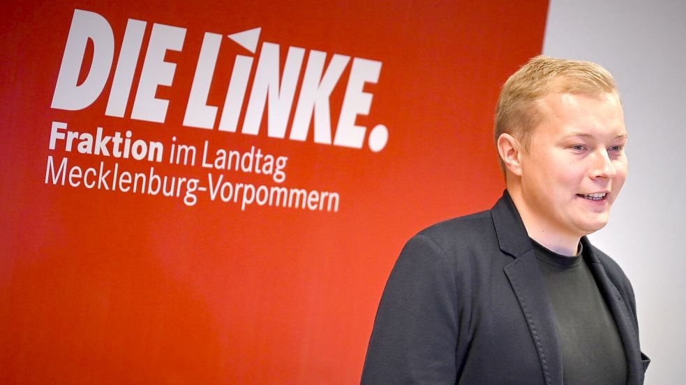 Auch der Landesvorstand der Linken unter Vorsitz von Hennis Herbst stimmte zu. (Archivbild) Foto: Philip Dulian/dpa