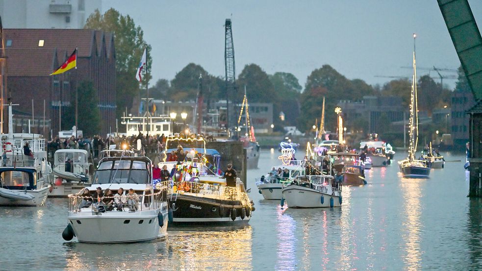 Op zaterdag vindt traditioneel de lampionoptocht plaats. Foto: Klaus Ortgies/archief