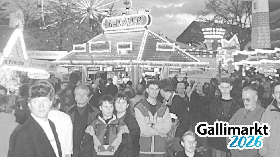 Auch 1998 war der Gallimarkt schon gut besucht. Foto: Archiv