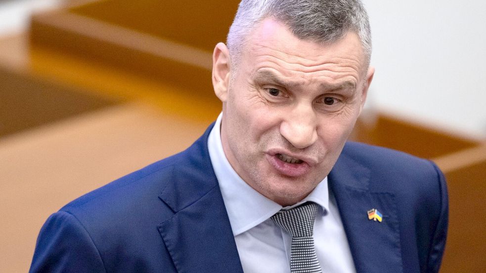 Kiews Bürgermeister Klitschko liegt seit langem im Clinch mit Präsident Selenskyj. (Archivbild) Foto: Hendrik Schmidt/dpa