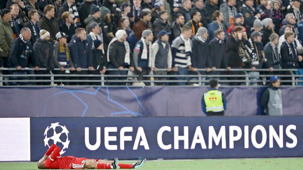 Der FC Bayern verpasst einen Sieg. Foto: Peter Kneffel/dpa