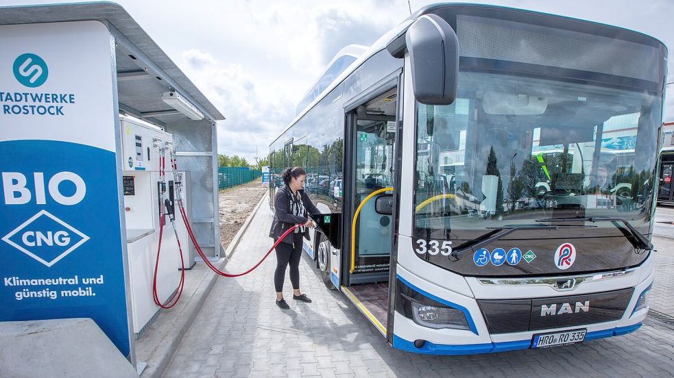 Der Bund will den Ankauf von E-Bussen für den Nahverkehr mit deutlich weniger Mitteln fördern. (Archivbild) Foto: Jens Büttner/dpa