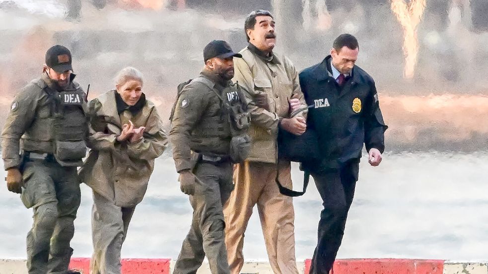 Dem Ehepaar Maduro ist in den USA nun auch wegen Folter angeklagt. (Archivfoto) Foto: Kyle Mazza-Cnp/Zuma Press/dpa