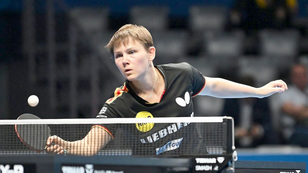 EM-Finale im Doppel verpasst: Die deutsche Tischtennis-Spielerin Nina Mittelham (Archivbild). Foto: Manfred Schillings/dpa