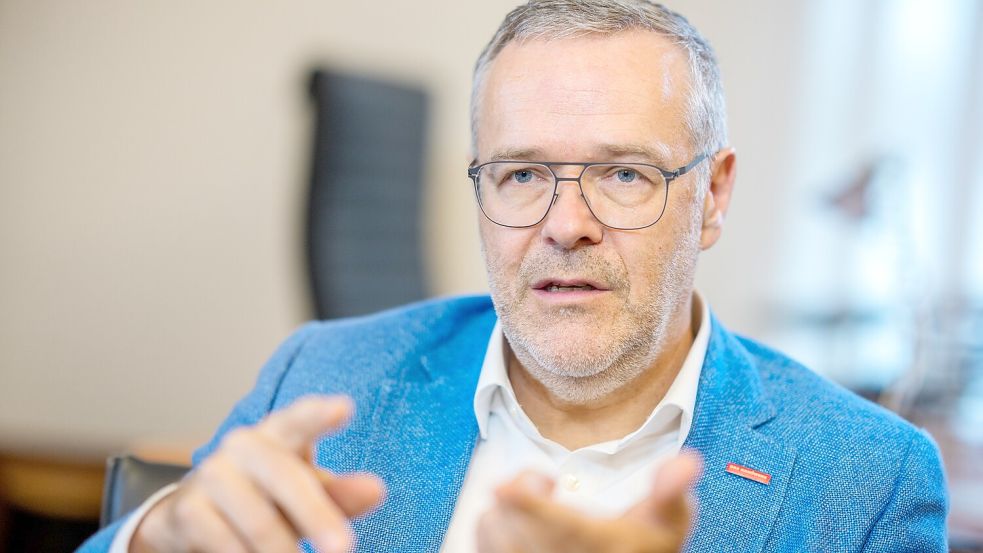 „Mir ist klar, dass die Rentenreform schwierig ist. Aber der Amtswechsel darf jetzt nicht zu weiteren Verzögerungen führen.“ Jörg Dittrich, Präsident des Zentralverband des Deutschen Handwerks, im Gespräch mit unserer Redaktion. Foto: Michael Kappeler