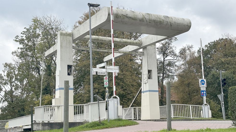 Die Brücke am Grünen Weg wird einen Tag später als geplant gesperrt. Foto: Eva van Loh
