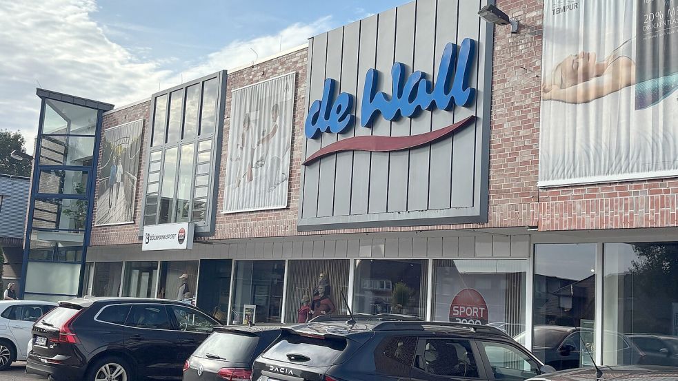 In diesem Bereich des Modehauses Böckmann soll das Fitnessstudio entstehen. Foto: Henrik Zein