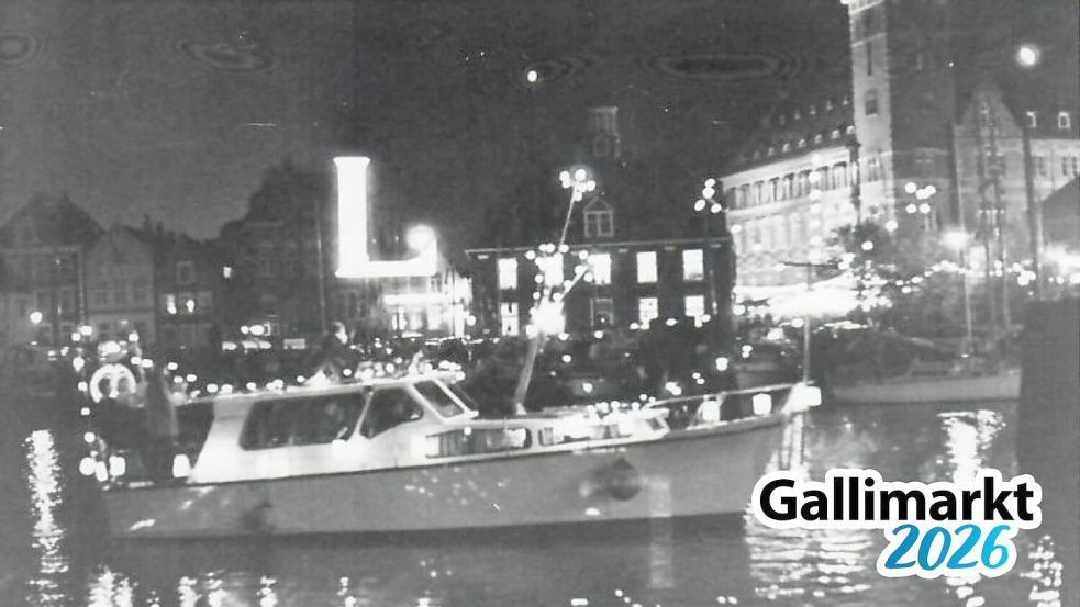 Auch 1973 war die Lampionfahrt schon fester Bestandteil des Gallimarkts. Foto: Archiv