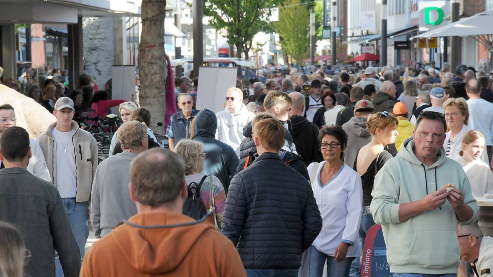 Frequenzbringer: der verkaufsoffene Sonntag. Foto: Hippen