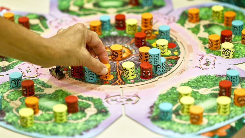 Die internationale Messe für Brettspiele wächst weiter.  Foto: Oliver Berg/dpa