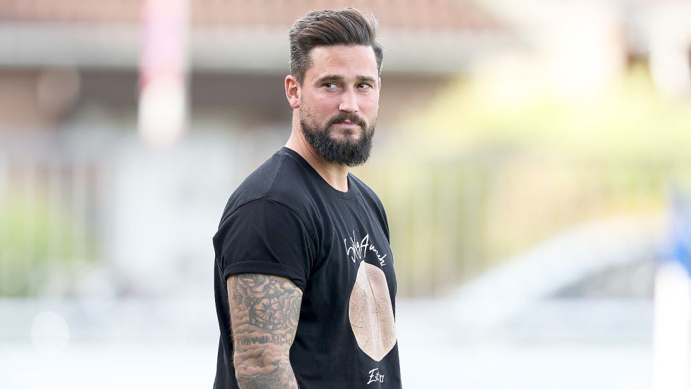 Daniel Franziskus ist nur noch bis zur Winterpause Trainer der SpVg Aurich. Wie geht es dann für ihn weiter? Foto: Jens Doden