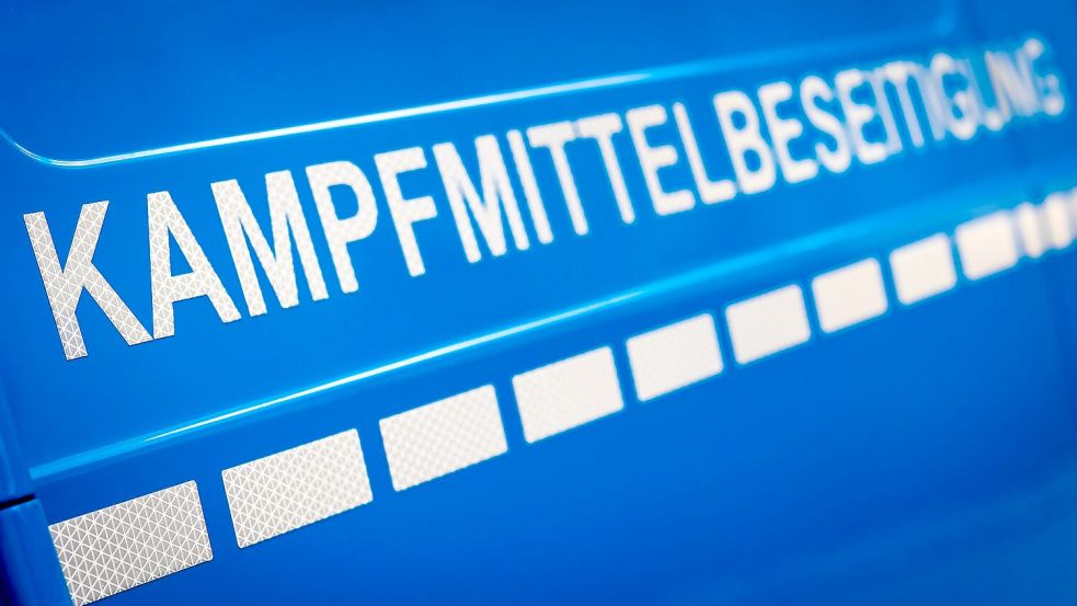 Spezialisten des Kampfmittelbeseitigungsdienstes waren im Einsatz. (Symbolbild) Foto: Moritz Frankenberg/dpa