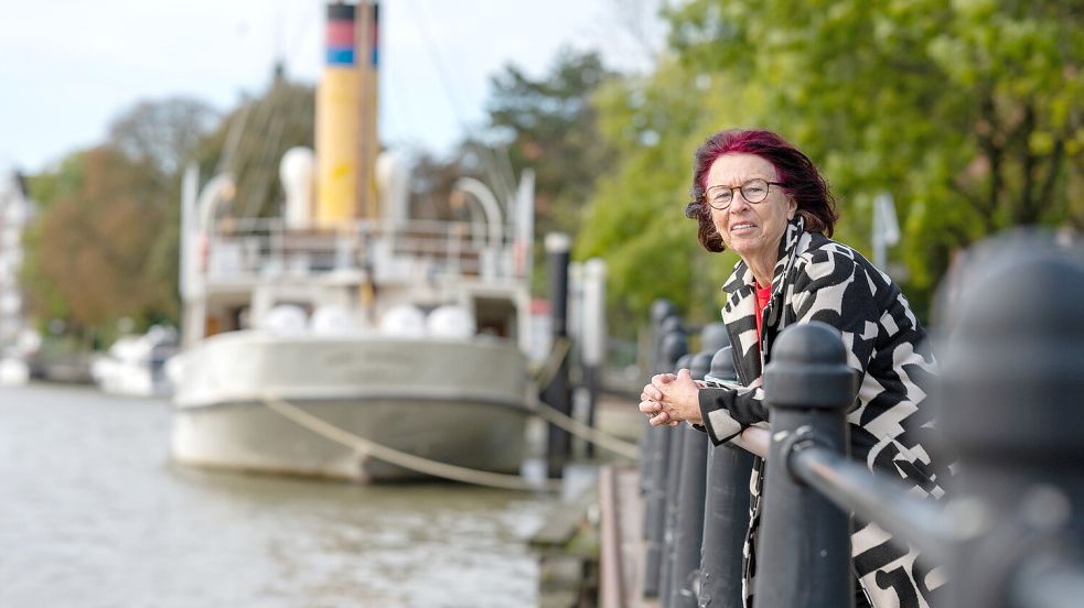 Engeline Kramer hat fast 38 Jahre lang im Stadtrat die Entwicklung von Leer mitgestaltet. Foto: Klaus Ortgies