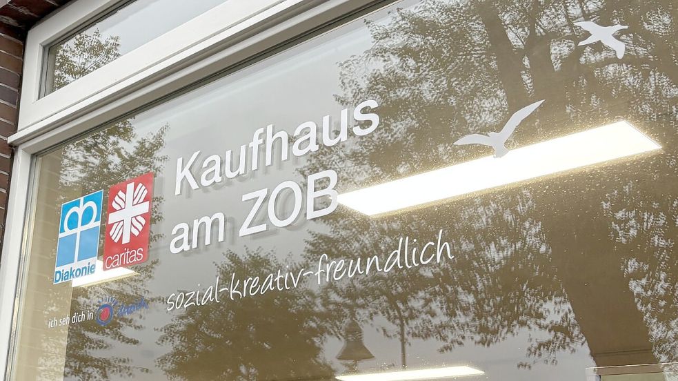 Das Kaufhaus am ZOB ist eine karitative Einrichtung der Diakonie und Caritas. Foto: Rebecca Schröder