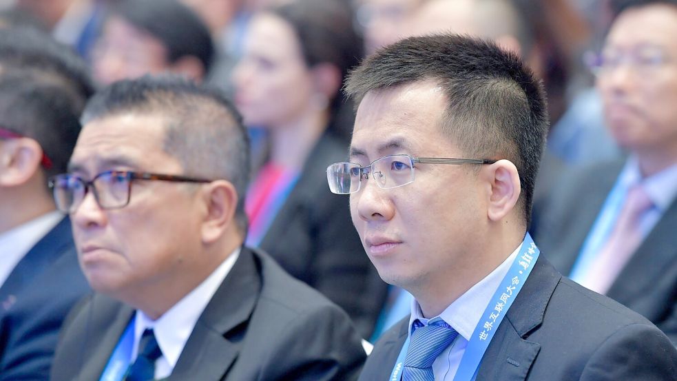 Tiktok-Gründer Zhang Yiming verteidigte seinen Platz als vermögendster Chinese. (Archivbild)  Foto: Uncredited/CHINATOPIX/AP/dpa