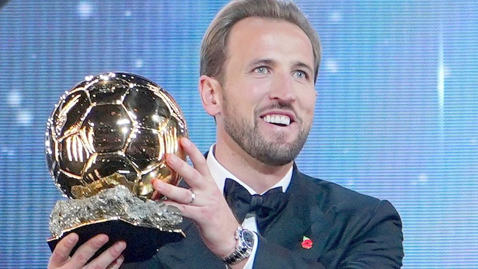 Der Ballon-d’Or-Gewinner 2026: Harry Kane. Foto: Kin Cheung/AP/dpa