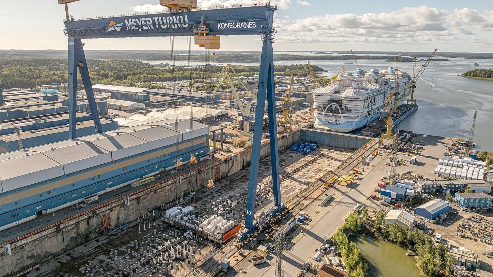Das Schiff, das in diesem Jahr die meisten Preise abgeräumt hat, wurde bei Meyer Turku gebaut. Foto: Meyer Turku