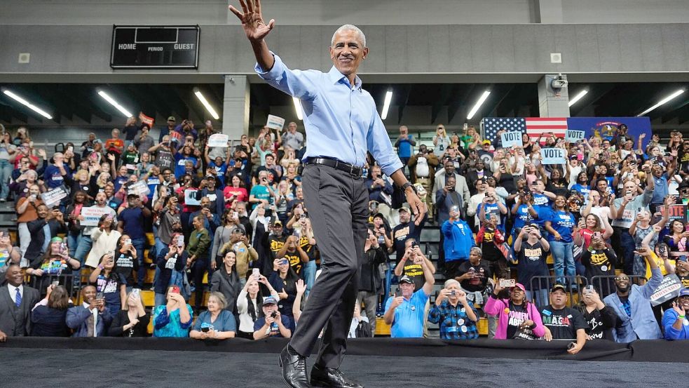 Auf Wahlkampfhilfe: Obama unterstützt die Demokraten vor den Parlamentswahlen. (Archivbild) Foto: Paul Sancya/AP/dpa
