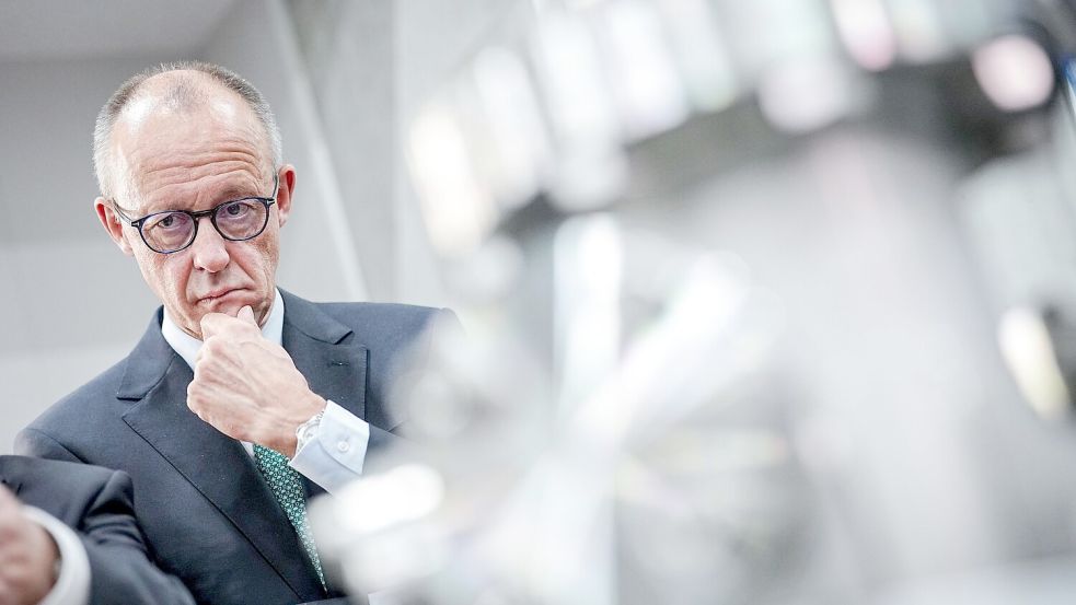 Merz mache außenpolitisch viel richtig, sagt Ernst – aber innenpolitisch hake es. Foto: Kay Nietfeld/dpa