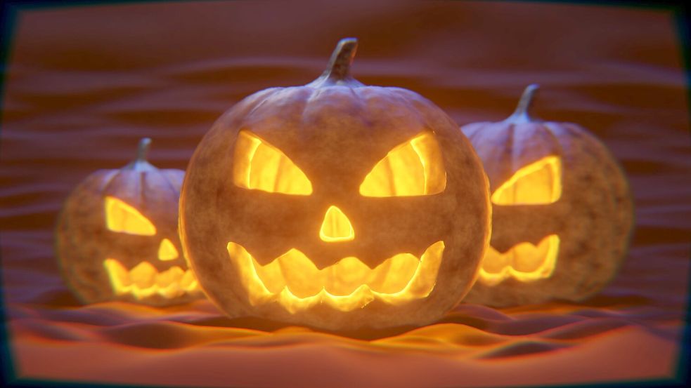 Zu Halloween wird mit Kürbissen dekoriert. Symbolfoto: Pixabay