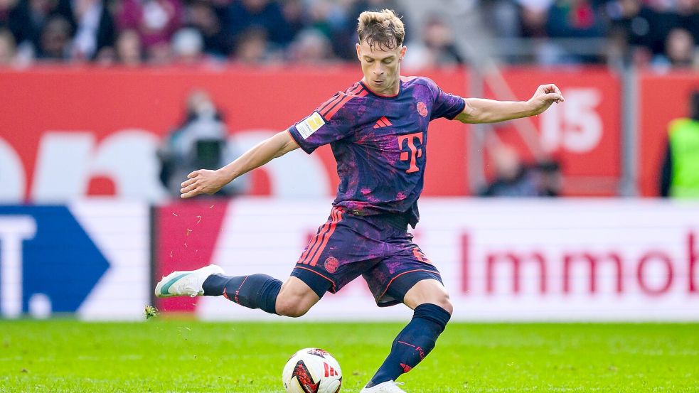Eintauchen in einen veränderten Fußball-Alltag: Joshua Kimmich. (Archivbild) Foto: Tom Weller/dpa