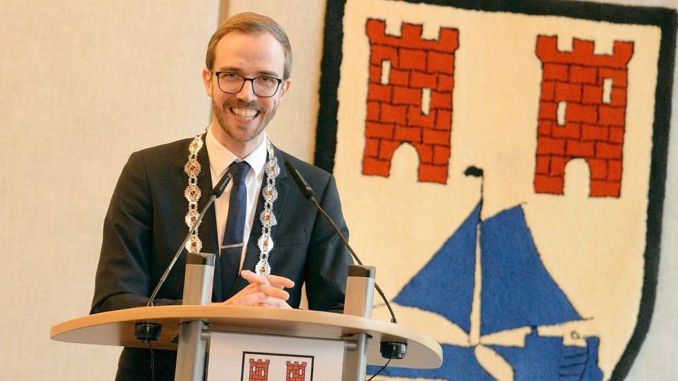 Ein Jahr im Rathaus Jüngster Bürgermeister legt beachtliches Tempo vor