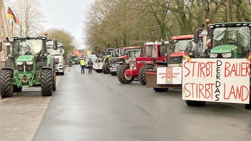 Proteste in Ostfriesland: Das ist los in der Region - der Liveblog -  Ostfriesen-Zeitung
