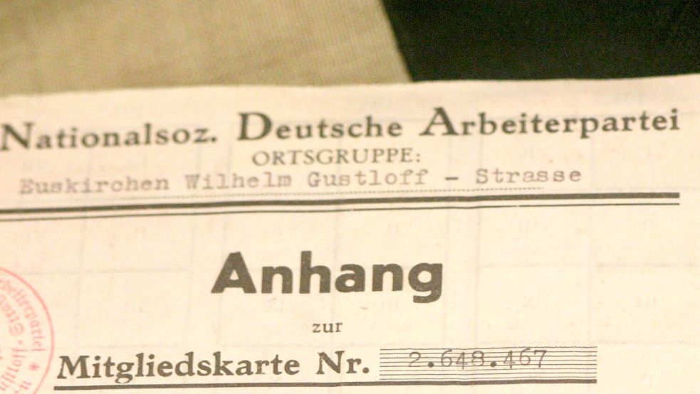 NSDAP File: How to find NSDAP members from East Frisia in the US Archives