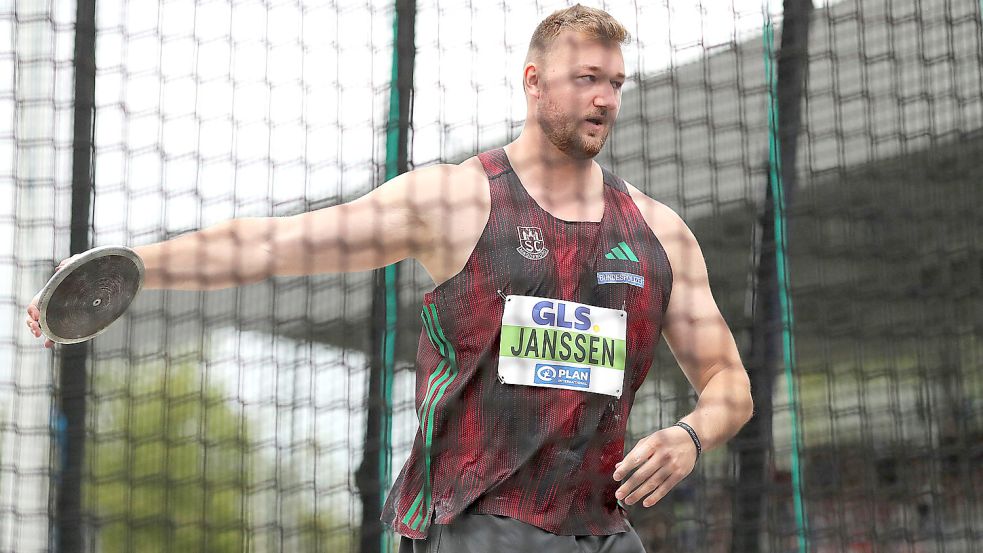 German Championships: Discus thrower Henrik Janssen misses out on title ...