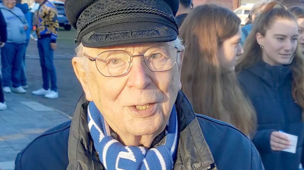 Phänomen: Mit 101 Jahren bei jedem Kickers-Spiel im Stadion