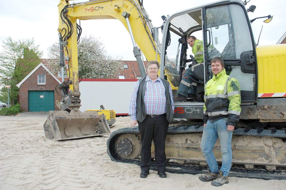 Baustart für neues Pfarrhaus in Spetzerfehn OstfriesenZeitung