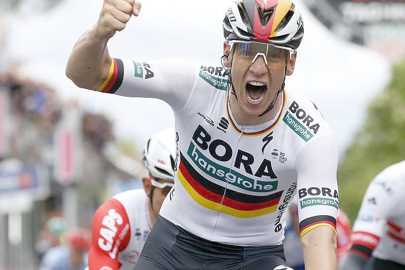 Ackermann sprintet auf Platz drei Roglic in Rosa OstfriesenZeitung